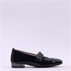 Hispanitas Oslo Mary Jane Loafer - Black Patent